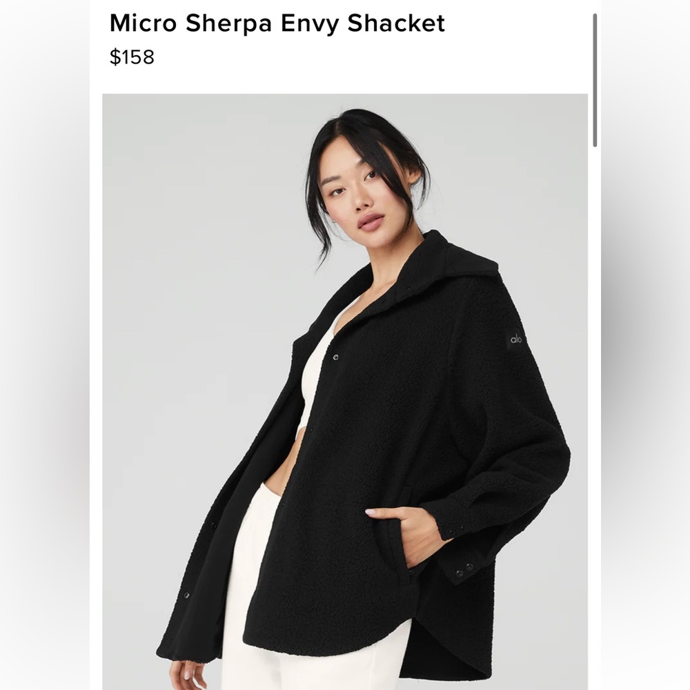 XS Alo Yoga Sherpa Jacket